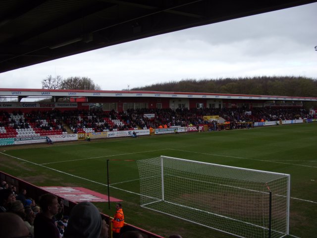 The Main Stand During the Match